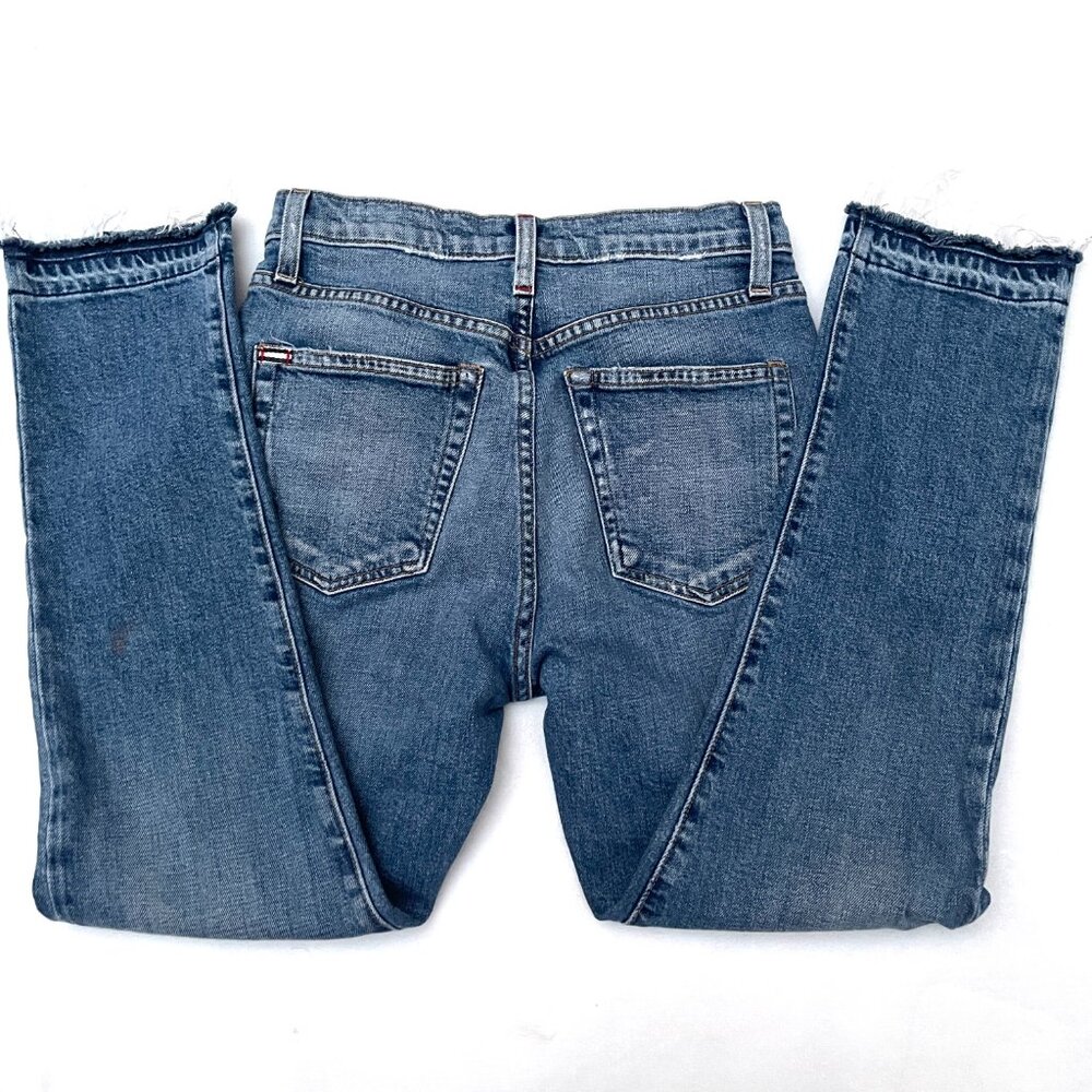 Alice+Olivia $298 AMAZING HIGH RISE GIRLFRIEND JEANS 25 - Picture 6 of 14